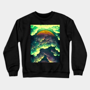 Abstract Clouds Crewneck Sweatshirt